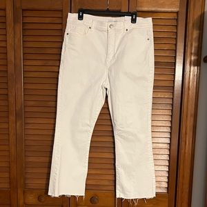 Loft High Waist Kick Crop